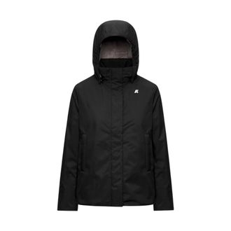 K-Way Chaqueta Marlette Twill Soft Beaver - Jackets - Mujer - Negro - XL