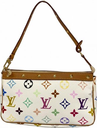Louis Vuitton Blanc Pouch (Pre-Owned)