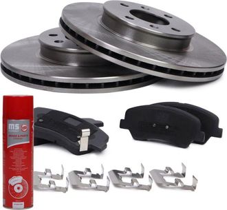 OEM Juego De Discos Y Pastillas De Freno Delantero Kia Rio Iii, Hyundai Accent Iv 202202601