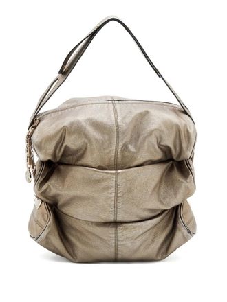 Versace Leren shopper - Grijs