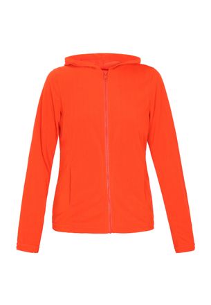 Mymo Fleece jas Dames oranje