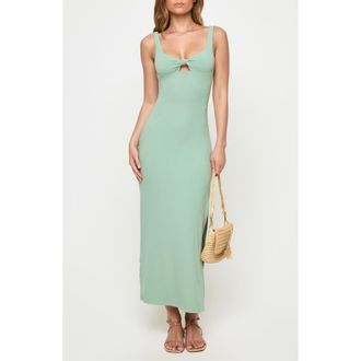 L*Space Alexis Cover-Up Midi Dress in Celadon at Nordstrom, Size X-Small
