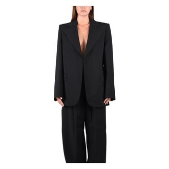 Sportmax Tenace Blazer - Dames - Jassen - Zwart - Maat: S Zijde