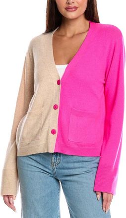 Brodie Bella Half & Half Cashmere Cardigan