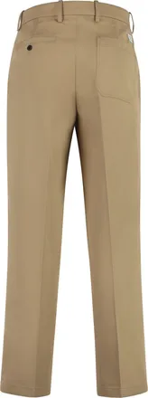 Department Five Mens Kurt Cotton-Blend Trousers Camel Chinos
