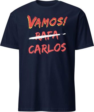Generic T-Shirt Carlos Alcaraz | T-Shirt Tennis | T-Shirt Alcaraz | Tennis Gifts | Birthday Tennis | T-Shirt Carlos, navy, M