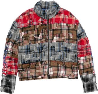 Who Decides War by Ev Bravado Ruin Patchwork-design Jacket