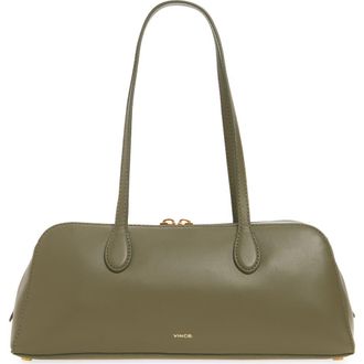 Vince Athene Nappa Leather East/West Shoulder Bag in Pinegrove at Nordstrom