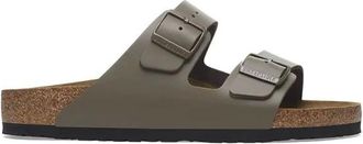 Birkenstock Arizona NL Narrow Fit - Dames - Schoenen - Groen - Maat: 37 EU Leer