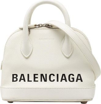 Balenciaga Pre-owned Balenciaga XXS Calfskin Ville Top Handle Bag Ladies VB5SUCR53YG4C2CO