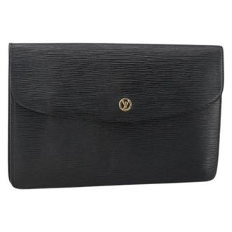 Louis Vuitton Pre-owned Epi Leather Clutch - - Pre-owned - Donna - Nero - ONE SIZE