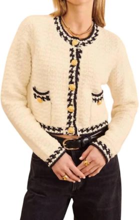 John & Jenn Benedict Jacket In Preppy Chantilly