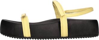 Patrizia Bonfanti Schoenen, Dames, Geel, 37 EU, Leer, Lucy Dreamer Sandalen