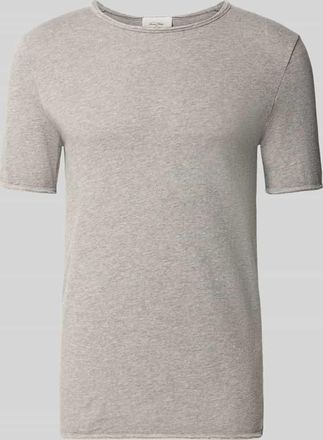 American Vintage American Vintage Slim Fit T-Shirt mit Rundhalsausschnitt Modell Sonoma in Mittelgrau Melange, Gr&ouml;&szlig;e XL