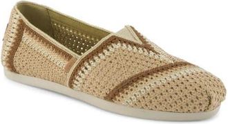 Toms Classic Alpargata Slip-On in Dark Beige at Nordstrom, Size 6.5