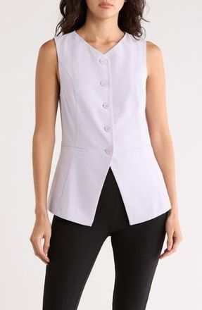 Leith Longline Vest in Purple Evening at Nordstrom Rack, Size X-Small