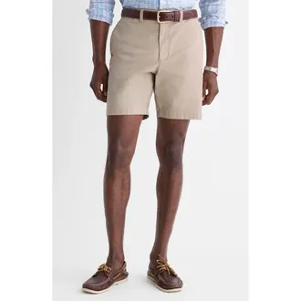 Vineyard Vines Chilmark 7-Inch Stretch Chino Shorts in Khaki at Nordstrom, Size 33