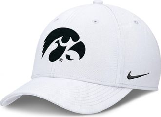 Nike Iowa Classic Nike Mens Dri-FIT College Hat in White | NC0310AIA-RY6