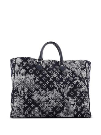 Louis Vuitton Grand Sac Bag Monogram Tapestry Canvas tote bag - Blauw