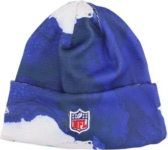 New Era New Era, Beanies, male, Blue, Size: ONE SIZE NFL Sideline Ink Knit Team Hat