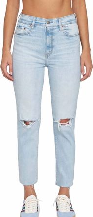 Daze Daily Driver Straight Leg Jeans In Believer Distressed