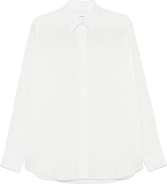 Lardini Camicia con colletto a punta - Bianco