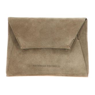 Brunello Cucinelli Mujer, Bolsos, Gris, Talla: ONE Size
