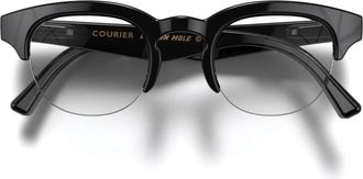 London Mole Courier reading glasses | Classic vintage browline readers | Mens Womens Unisex | Spring hinges