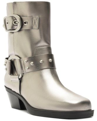 Arezzo Kaia Leather Bootie