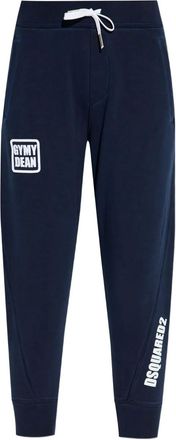 Dsquared2 Pantaloni sportivi con applicazione - Blu