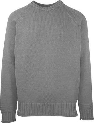 Carlo Colucci Carlos Classic Crewneck - - Knitwear - Uomo - Grigio - M