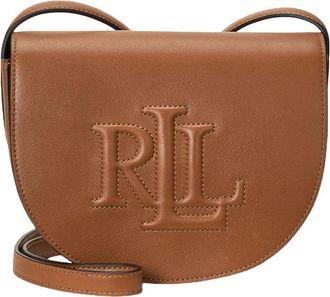 Ralph Lauren Witley Medium Crossbody Tas - Dames - Schoudertassen - Bruin - ONE Size - Leer - Tassen
