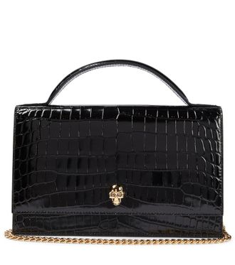Alexander McQueen Skull Medium leather shoulder bag