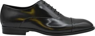 Corvari Zwarte Veterschoenen voor Mannen - Heren - Nette schoenen - Zwart - 41 EU - Schoenen