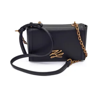Karl Lagerfeld Cross Body Bags, female, Black, Size: ONE SIZE K/Autograph Small Crossbody