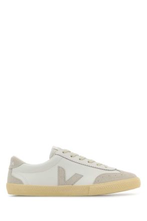 Veja White Leather Volley O.T. Sneakers