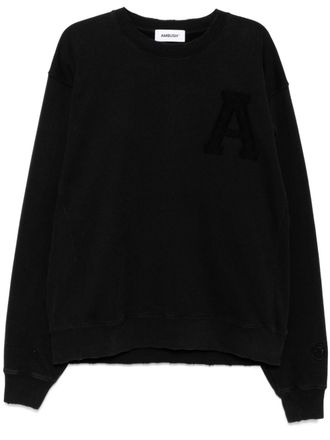 AMBUSH distressed sweatshirt - Black