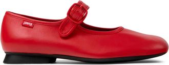 Camper buckle strap ballet flats - women - CALFSKIN/Calf Leather/Thermoplastic Polyurethane (TPU) - 36 - Red