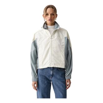 Patrizia Pepe Giacca Utility Bicolore - - Jackets - Donna - Bianco - S