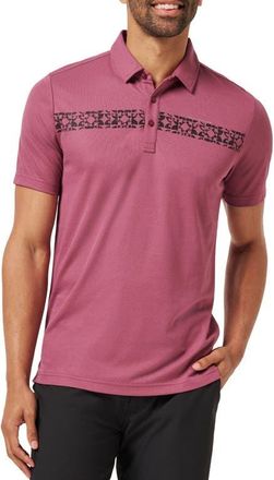 Travis Mathew Bungee Jump Polo in Damson at Nordstrom, Size Large