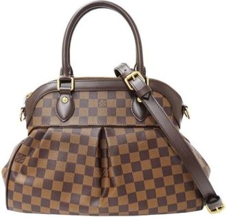 Louis Vuitton Borsa Louis Vuitton Pre-owned in Tela Damier - - Pre-owned - Donna - Marrone - ONE SIZE