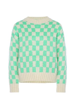 Mymo Jumper Dames MUNTWIT GERUIT