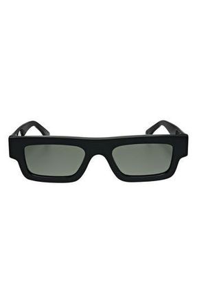 Retro Superfuture 53mm Square Sunglasses in Black at Nordstrom Rack
