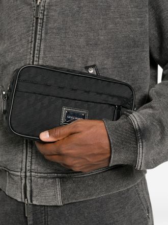Emporio Armani Nylon Clutch - Black