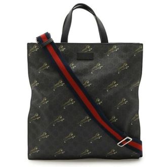 Gucci Vintage, unisex, Zwart, ONE Size, Pre-owned Vintage Tote Bag