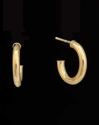 Italian Gold, Inc 14K Italian Gold Half Hoops