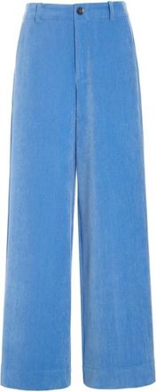 Bitte Kai Rand Pantalones Anchos - Trousers - Mujer - Azul - 2XL