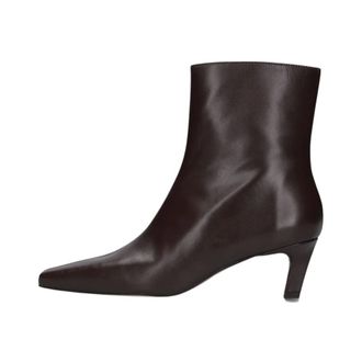 Toral Shoes Erica Enkellaarsjes - Dames - Schoenen - Bruin - Maat: 38 EU Leer
