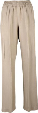 Golden Goose Brittany Pajamas - Dames - Wijde Broeken - Beige - XS - Leer - Broeken