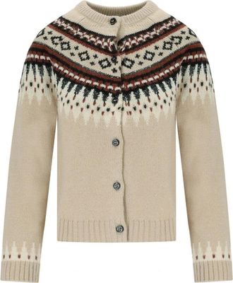 Max Mara Dames, Truien, Beige, Maat: XS Wol